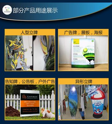 專業工廠雪弗板人形立牌、展示立牌、卡通形象立牌